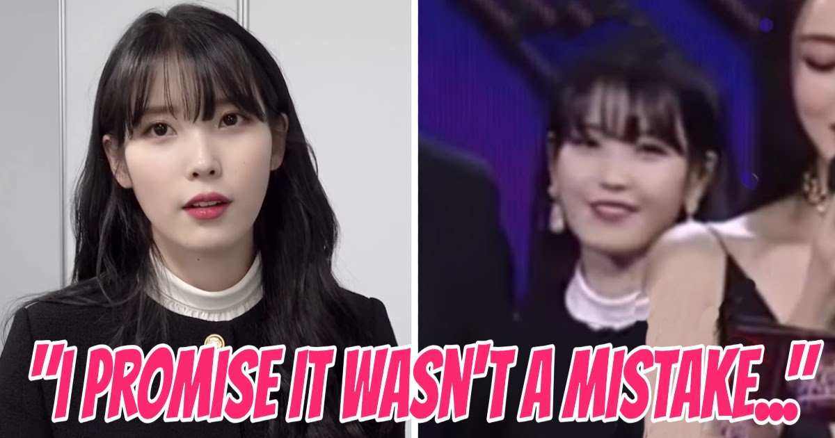 Netizens Thought IU Made A “Mistake” During The Golden Disc Awards, But Here’s Actually What Happened : Entertainment Daily
