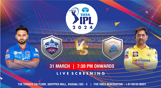 CSK vs DC: TATA IPL 2024 Chennai Super Kings vs Delhi Capitals (Screening)