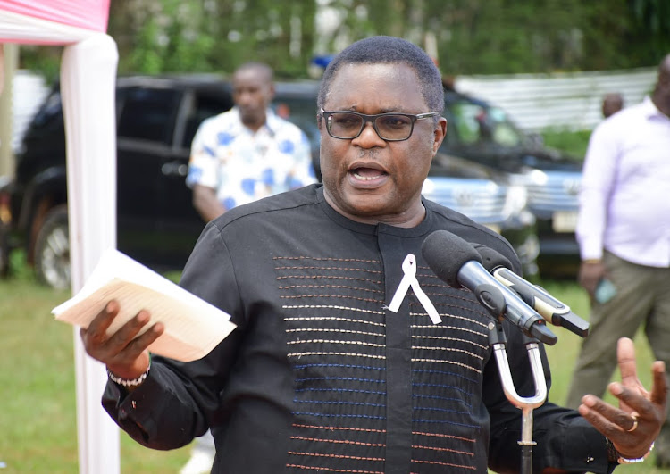 Governor Kenneth Lusaka.