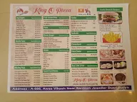 King O Pizza menu 3