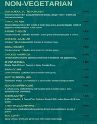 Indian Alley menu 1