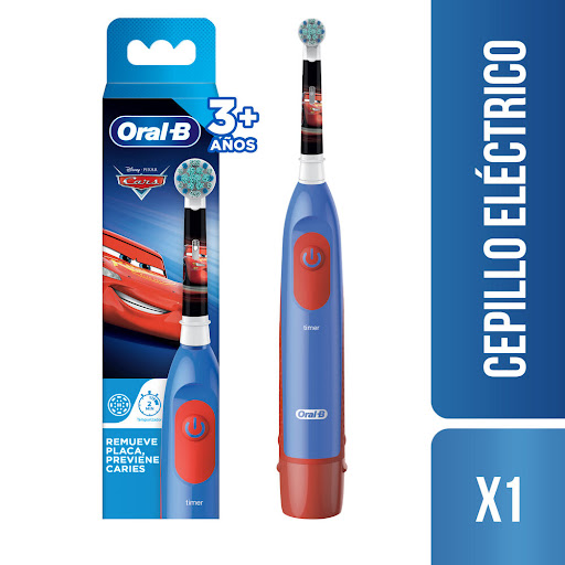 Cepillo Dental Eléctrico Oral-B Disney Pixar Cars x 1 und