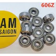 Bạc Đạn 606 Vòng Bi 606Z Tháo Máy Nsk, Nb, ... Nhật Như Mới, Êm Mượt 6Mm X 17Mm X 6Mm