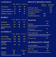 Jay Bhavani Vadapav menu 2