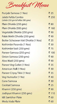 Prashant Corner menu 5