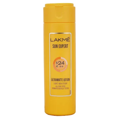 Lakme Sun Expert Spf 24 Pa++ Ultra Matte Sunscreen Lotion - 120 ml