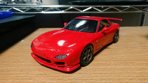 Rx 7 Fd3s 後期のプラモデル プラモに関するカスタム メンテナンスの投稿画像 車のカスタム情報はcartune