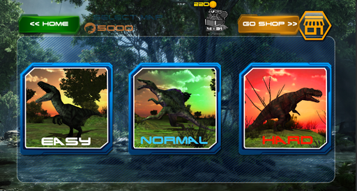 Screenshot Jurassic 3D : Dinosaur Hunter