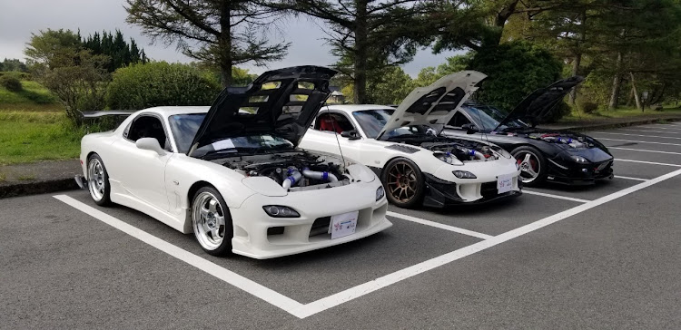 RX-7の九州ロータリーミーティング・宮崎・プラモデルに関するカスタム事例の投稿画像12枚目