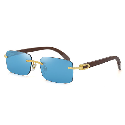 Title 2, Mirror Legs Sunglasses Men Trend Sunglasses Women