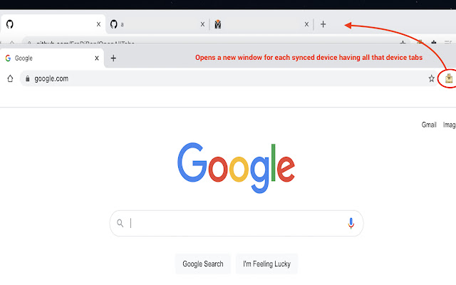 Open All the Tabs! chrome extension