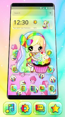 Delightful Sweet Cupcake Girl Gravity Themeのおすすめ画像3