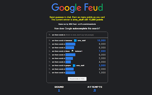 SRN Feud