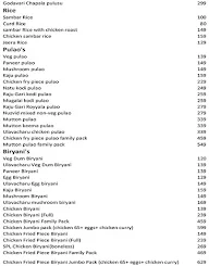 Amaravathi Ruchulu menu 5