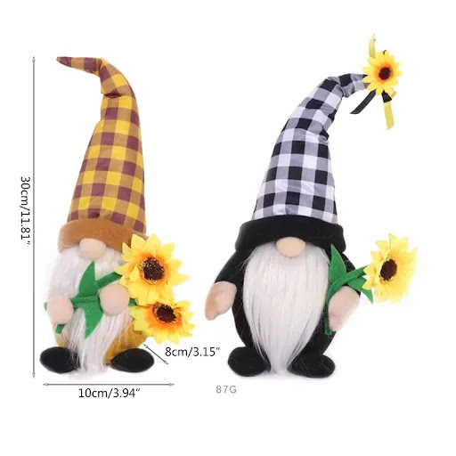 Title 6, Harvest Festival Ornament Couples No Face Doll ...