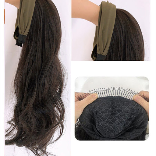 Title 6, Removable Hairband Wig Female U-shape, easy to ...