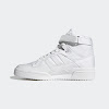 adidas for prada re-nylon forum hi white / white / silver metallic