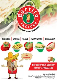 Burrito Factory menu 4