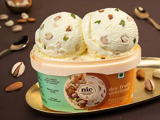 Dryfruit Overload Ice Cream 500ml