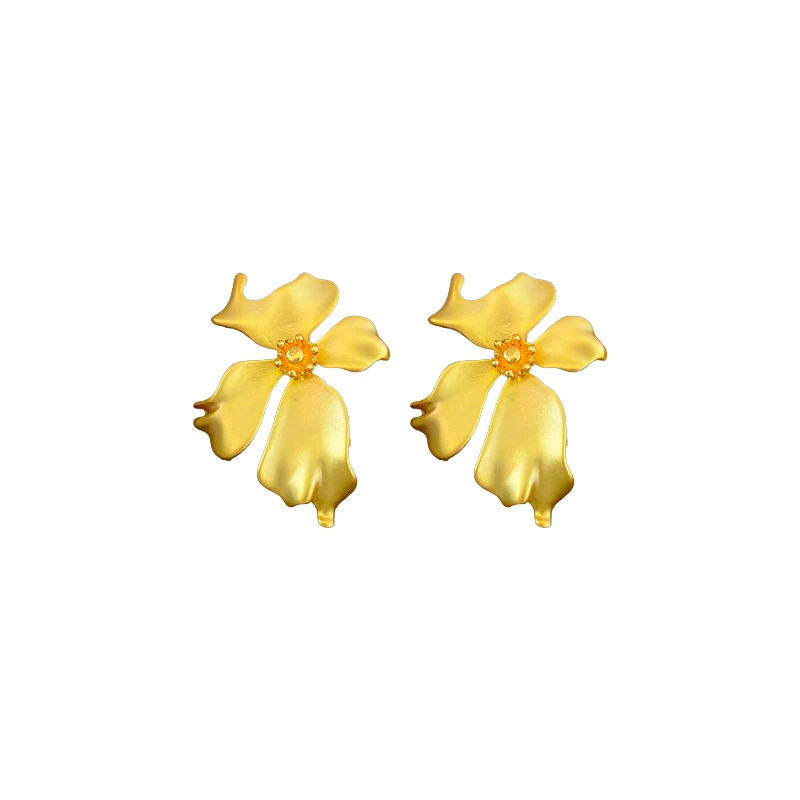 Title 5, Boucles doreilles Fleurs Anciennes en Argent –...