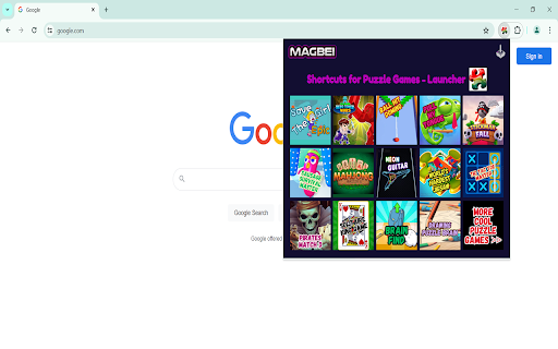 Shortcuts for Puzzle Games - Launcher