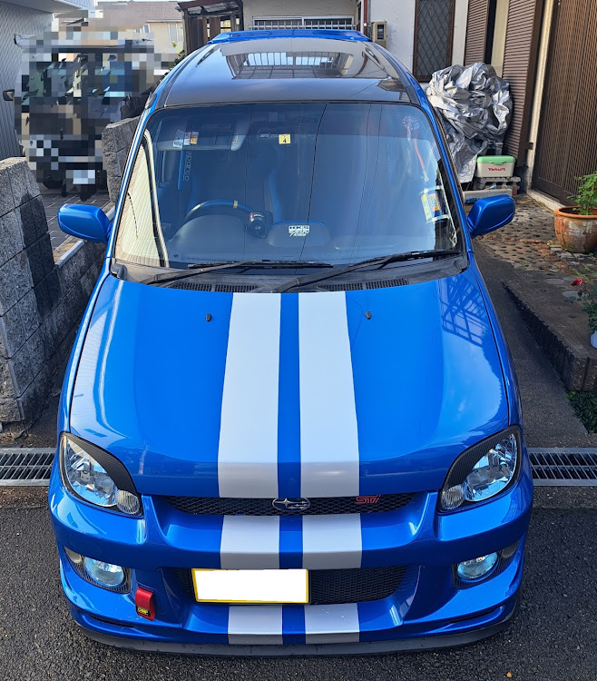 プレオ RS-Limitedのあけおめことよろ♪・ワックスシャンプー洗車・スタッドレスタイヤへ交換・BBSホイールに関するカスタム事例の投稿画像1枚目