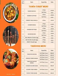 Swapna's Tawa Curry menu 1