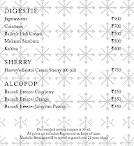 Soi & Sake - Taj Bangalore menu 2