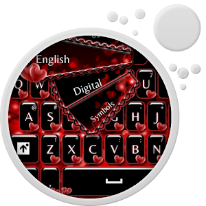 GO Keyboard Red Hearts.apk 1.9