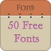 50 Fonts for Samsung Galaxy 2 7.0 Icon