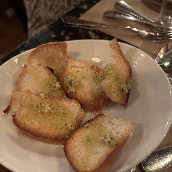 GF garlic bread