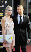 ILL-FATED COUPLE: Reeva Steenkamp and Oscar Pistorius