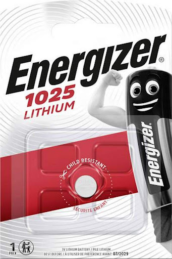 pile energizer CR1025 lithium