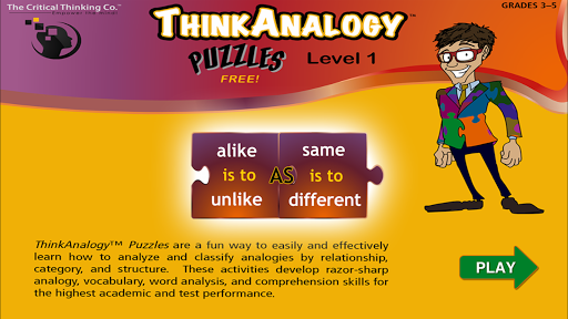 ThinkAnalogy™ Puzzles 1 Free