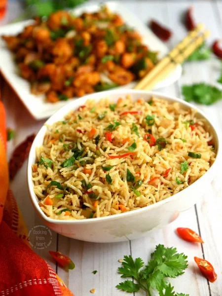 Veg. Red Chilly Rice