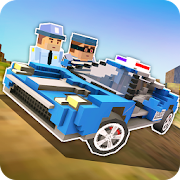 Mr. Blocky City Police Craft  Icon