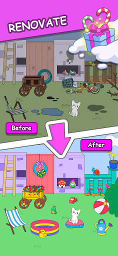 Screenshot Cats Tower - Adorable Cat Game