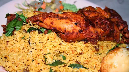 Fried Leg Piece Biryani