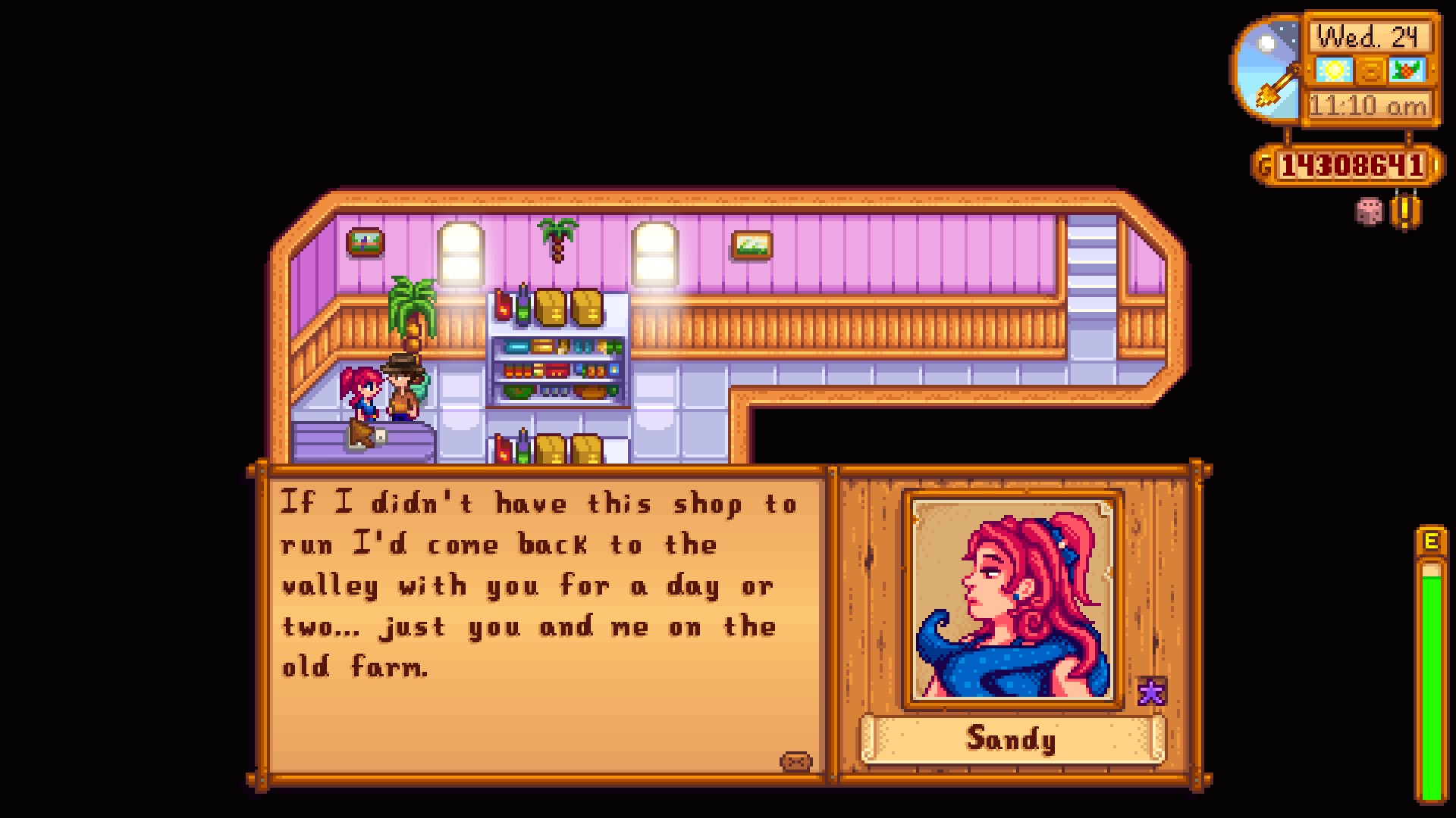 Sandy's True Identity 