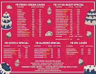 Fb Cakes menu 1