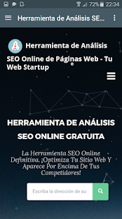 Online SEO Analysis Tool - Tu Web Startup(圖2)-速報App