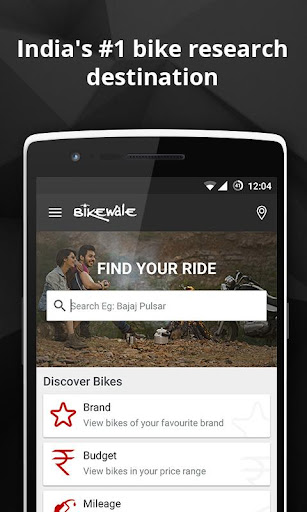 BikeWale -Search bike scooter