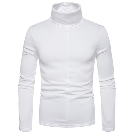 Title 14, Fleece High Neck Long Sleeve Bottoming Shirt, a...