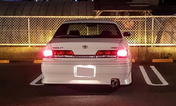 マークIIのツアラーV・5月もよろしくお願いします・自動車税の季節ですねに関するカスタム事例の投稿画像1枚目