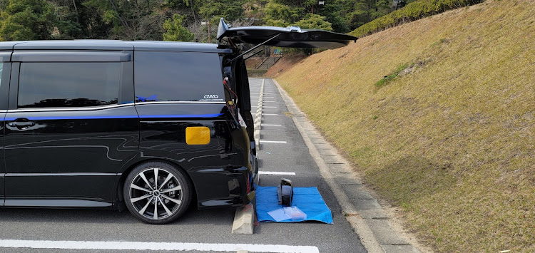 ヴォクシーのチーピンNo.46・Loose connect・岡山・鷲羽山・ピンクパンサー🤣🤣🤣に関するカスタム事例の投稿画像1枚目