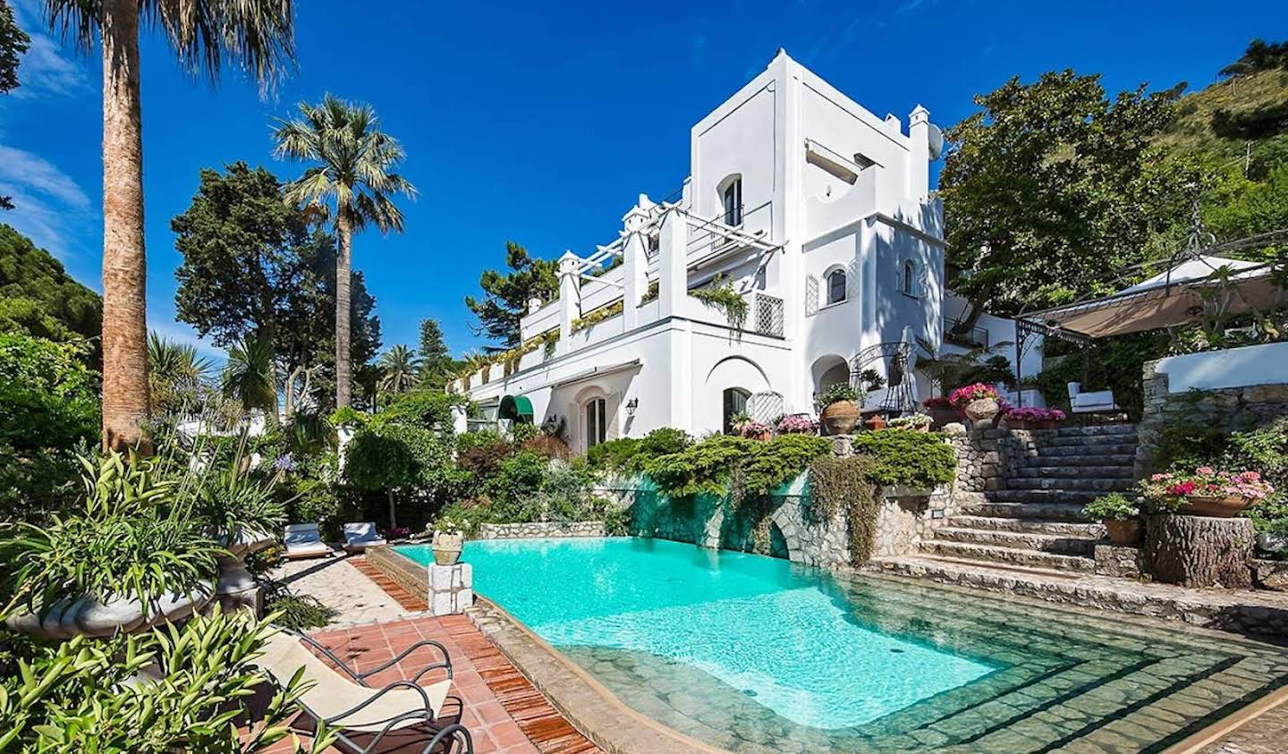 Villa avec piscine et jardin Capri