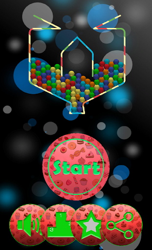 100 Candy Balls 3D