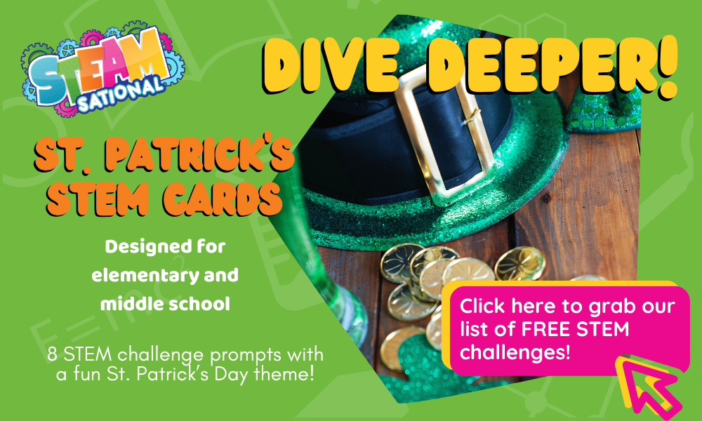 st patricks day stem challenges free