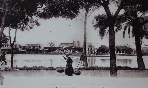 Hồ Hoàn Kiếm hơn 100 năm trước đã là biểu tượng 7