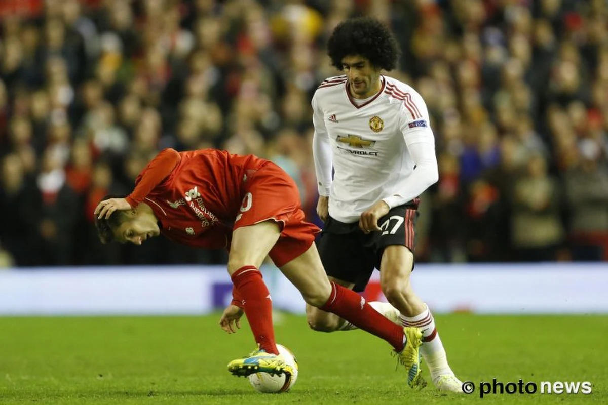 Selon Van Gaal, "Fellaini a été un des meilleurs joueurs" contre Liverpool 